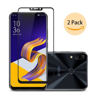 2PCS กระจก Asus Zenfone 5z ZS620KL Tempered Glass Full Cover Glass Screen Protector กระจกครอบเต็ม ป้องกันหน้าจอ