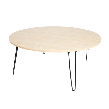 Home โต๊ะญี่ปุ่นกลม FASTTECT 80 ซม. สีเมเปิ้ล โต๊ะ โต๊ะวางของ