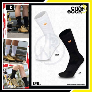 ***ของแท้ส่งไว*** H3 ถุงเท้าครึ่งแข้ง ถุงเท้ากีฬา  CREW SOCK