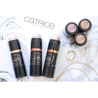 ของแท้/พร้อมส่ง Catrice Strobe To Glow Highlighter Stick 6g. ไฮไลท์แบบแท่งสติ๊ก เนื้อครีมผสมประกายชิมเมอร์