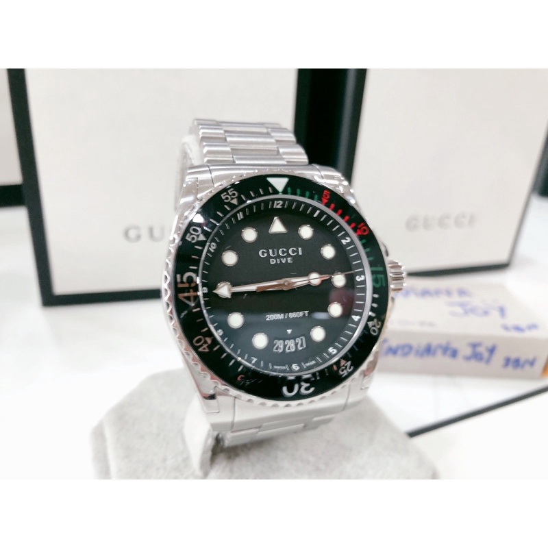 Gucci Dive 44 mm นาฬิกากุชชี่แท้