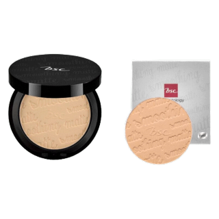 BSC SMOOTHING MATTE POWDER SPF 20 PA++ แพคคู่สุดคุ้ม (ตลับจริง 10.5 กรัม และตลับ รีฟิลแบบเติม 10.5 กรัม) แป้ง