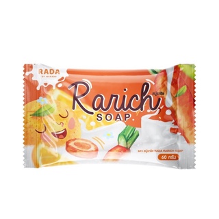 🔥ถูก|แท้🔥สบู่ราริช (ซองสีส้ม) RADA Rarich Soap