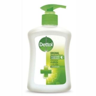 สบู่เหลวล้างมือ DETTOL ORIGINAL 225 มล.
 ราคา 2 ชิ้น