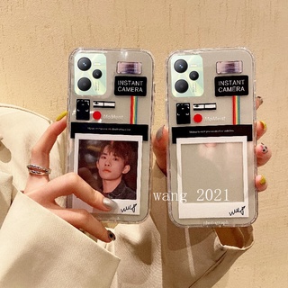 Ready Stock New Casing เคส Realme C35 / 9 Pro + / 9Pro / 9i Phone Case Photo Frame Creativity Transparent Ultra Light Silicone Soft Case Back Cover เคสโทรศัพท