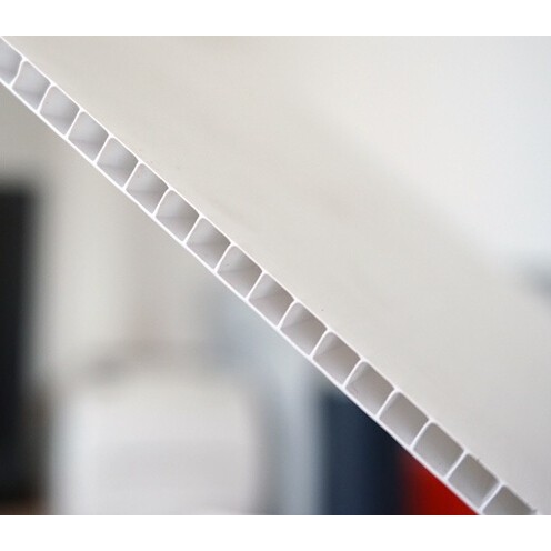 ลูกฟูก PP หนา 5 มม. A1 ขนาด/ PP Hollow/Impra Board/PP Hollow Board/ กระดานพลาสติก / เครื่องเขียน/ Li