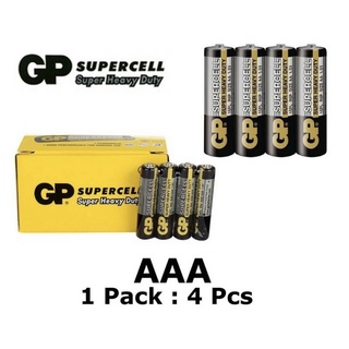 ถ่านGP Super Heavy Duty AAA 1.5V 1กล่อง40ก้อน ของแท้