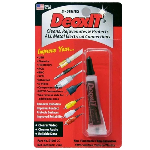 น้ำยาล้างทำความสะอาด Oxide DeoxIT D100L-2C ของแท้ / D series แบบหลอด 2 Ml ร้าน All Cable