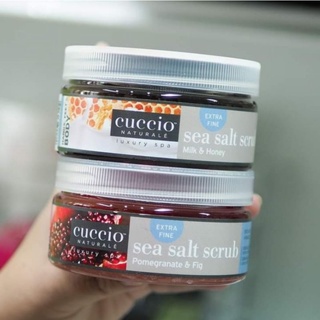 Cuccio 🇺🇲Salt Scrub สครับขัดผิว เนื้อละเอียด ขนาด 237 กรัม