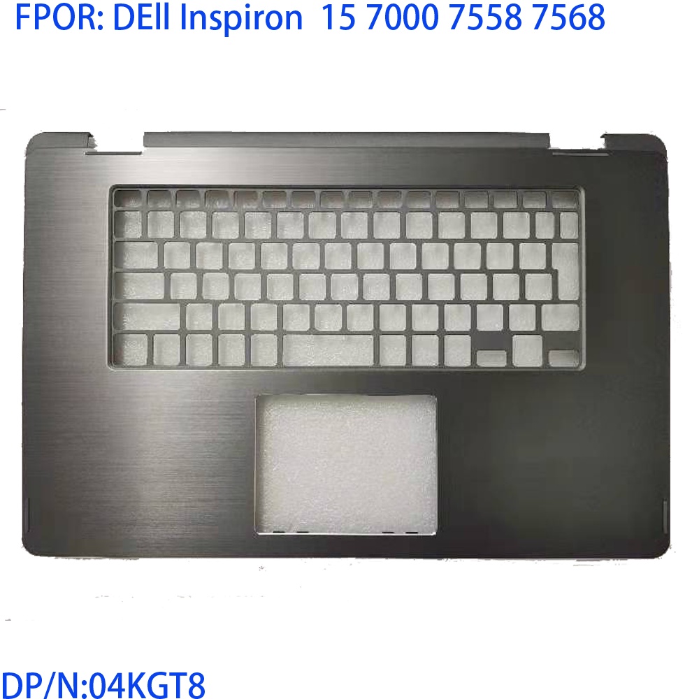 Dell Inspiron 15 7568 7558 4kgt8 04kgt8 ฝ่ามือคีย์บอร์ดเชลล์ใหม่ 4kgt8