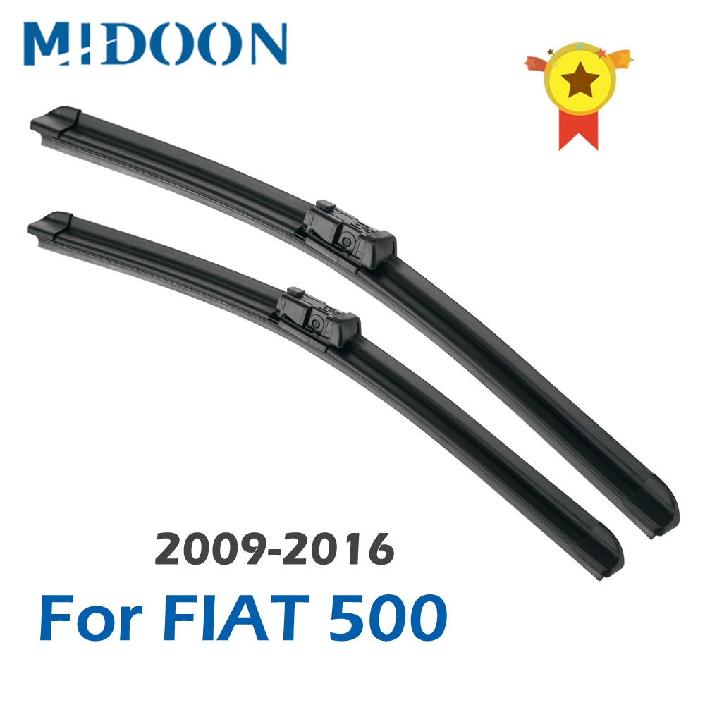 ที่ปัดน้ําฝน MIDOON LHD 24 นิ้ว 14 นิ้ว สําหรับ FIAT 500 500C 2009-2016