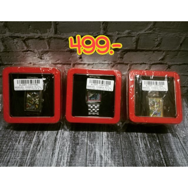 [พร้อมส่ง] นาฬิกาข้อมือ Marvel comics ของแท้มือหนึ่งจากญี่ปุ่น 🇯🇵