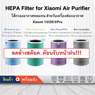 ราคาไส้กรองอากาศ HEPA filter ทดแทน สำหรับเครื่องฟอก Xiaomi ++ พร้องส่ง !!! ++