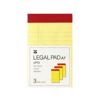 Itoya Legal Pad 3 Pack กระดาษโน๊ตอิโตย่า