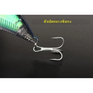 [คนตกปลา] เหยื่อปลอมดำลึก งาน ชะโด กระสูบ ขนาด11.4cm น้ำหนัก21g Laser deep diving Crankbait Sea Fishing Lure