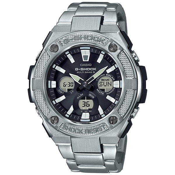 นาฬิกา Casio G-Shock G-STEEL มินิ GST-S330 series รุ่น GST-S330D-1A, GST-S330D-1 ของแท้ รับประกัน1ปี
