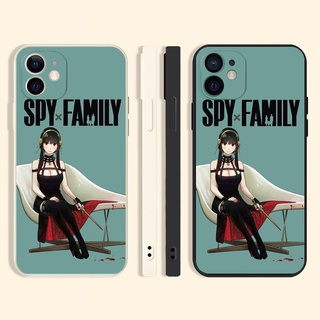 SPY×FAMILY เคสไอโฟน 13 promax 8 พลัส cute 7 8 plus se2020  iPhone 11 12 13 pro max phone case Xr Xs X max เคส นิ่ม