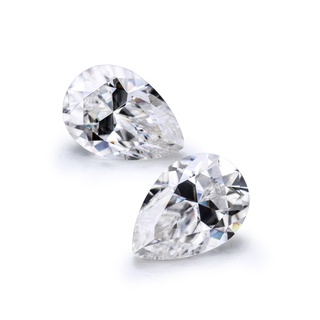 VVS Moissanite Pear shape G Color with GRA certificate