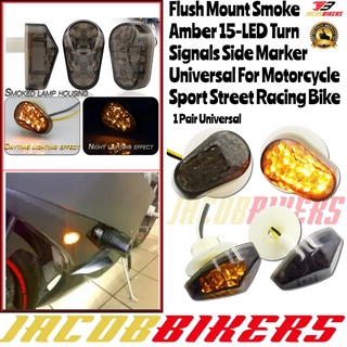 Yamaha ไฟสัญญาณ LED 15 ดวง สีเหลืองอําพัน สําหรับรถจักรยานยนต์ honda RSX150 RS150 RS-150 R25 R15 MT15 MT2