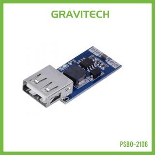 [Gravitechthai]5V 3A DC-DC Buck Step Down Regulator with USB Output - VIN: 24V MAX