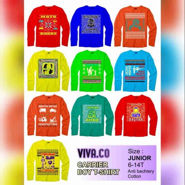 WHOLESALE/WAREHOUSE CLEANING RETAIL viva co เสื้อยืดแขนยาว