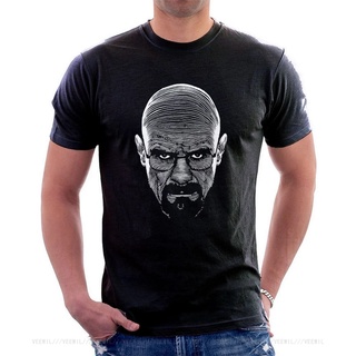 De32wew632 เสื้อยืด ผ้าฝ้าย พิมพ์ลาย Breaking Bad Walter Heisenberg Meth Crystal สีขาว POI32SDF38948