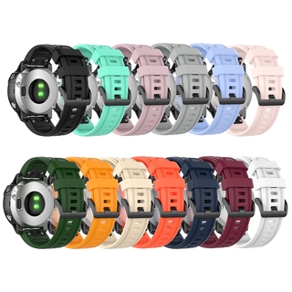 สายรัดข้อมือซิลิโคน 20 มม . สําหรับ Garmin Fenix 6s Pro
