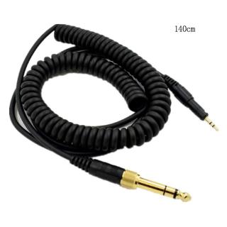 Headphone Spring Cable Cord Line for ATH-M50x ATH-M40x HD518 HD598 HD595 Headset