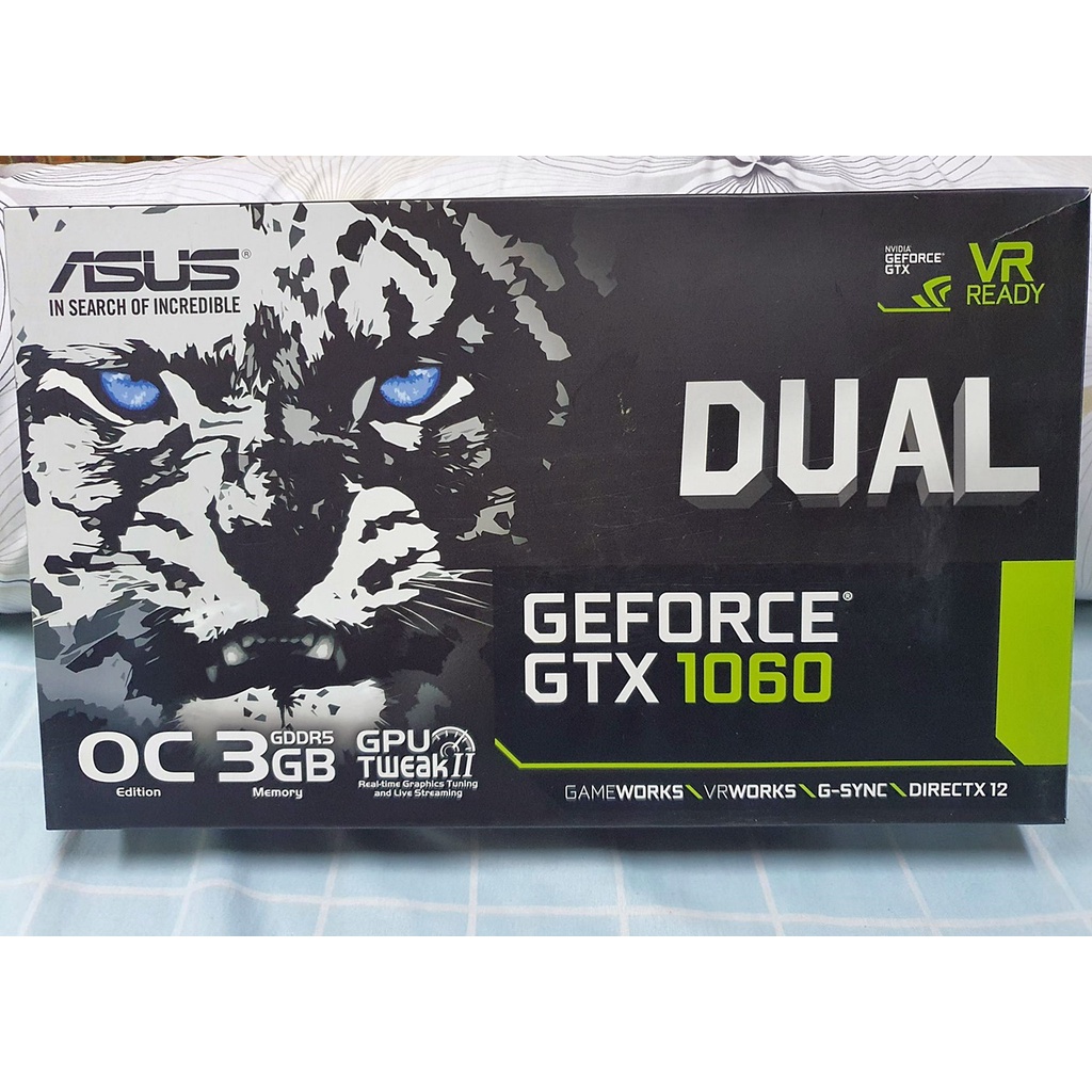 ASUS GTX 1060 3Gb Dual o3g