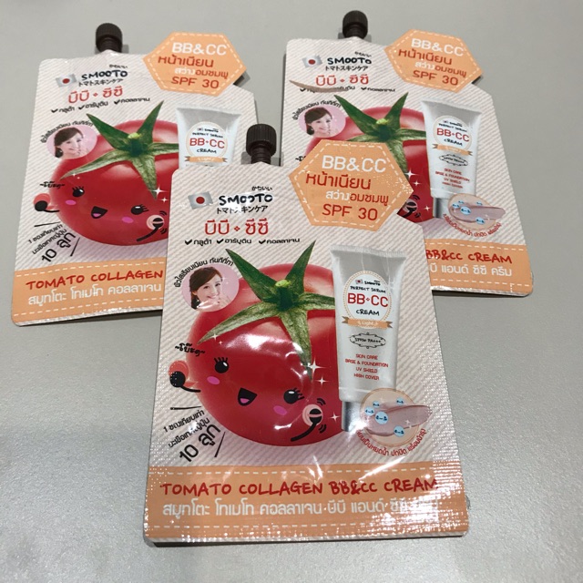 Smooto Tomato Collagen BB&CC