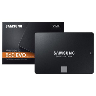 500 GB SSD (เอสเอสดี) SAMSUNG 860 EVO ( MZ-76E500BW ) -5 Years