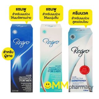 Regro แชมพูและครีมนวด สำหรับผมร่วง สำหรบผู้หญิง/ผู้ชาย