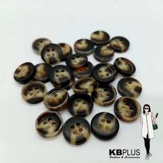 กระดุมลายกระ  10mm  ( 25ชิ้น)   No.122635-1559