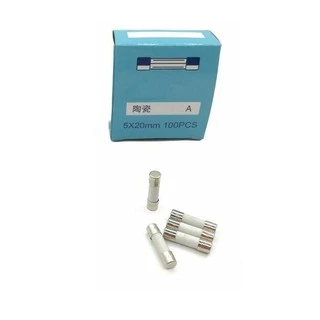 ฟิวส์เซรามิค ขาดช้า 5x20mm 3.15A / 6.3A /10A 250V #ฟิวส์เซรามิก​#ฟิวส์​หลอดแก้ว#ฟิวส์6.3A#Fuse#ฟิวส์3.15A