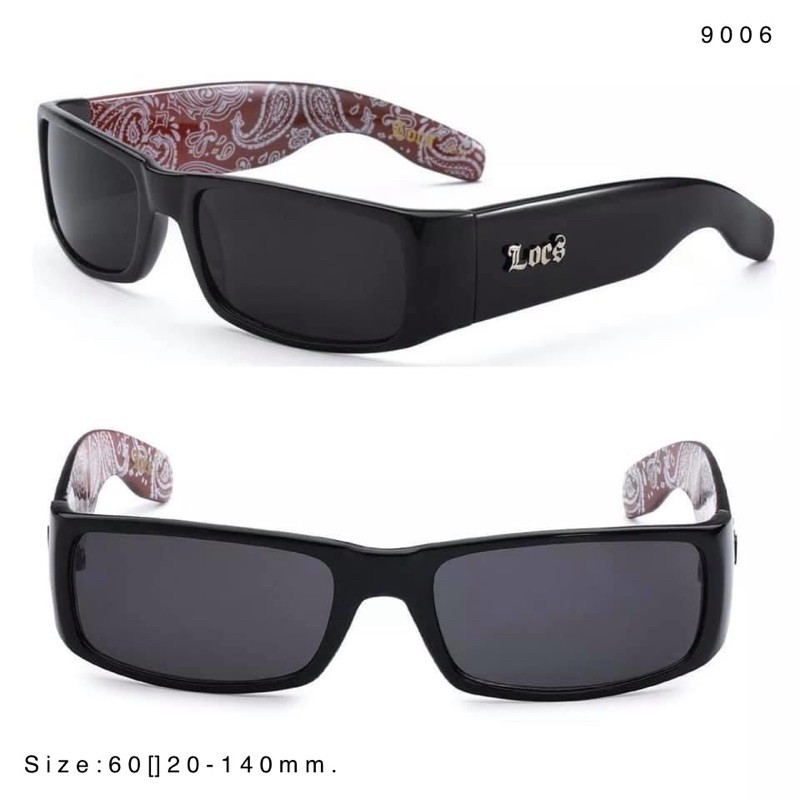 Locs Sunglasses Hardcore Shades หรัสรุ่น 9006 Tafeiyw Thaipick 