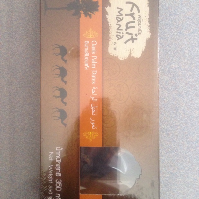 2​ กล่องราคา​ 149​ บาทอินทผลัมอบแห้ง Fruit Mania