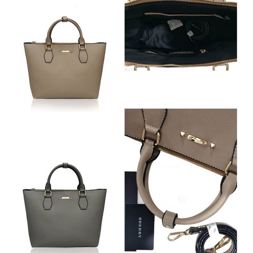 กระเป๋า BBERRY สไตล์เรียบหรู ANB0099 มี 2 สี Khaki/Gray