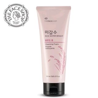 The face shop โฟมล้างหน้าน้ำนมข้าวออแกนิค,ปรับขนาด  150 ml