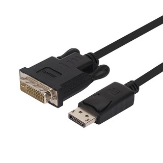 DisplayPort to DVI Male Cable Model: Y-5118BA  Color: Black  Cable Length: 1.8M