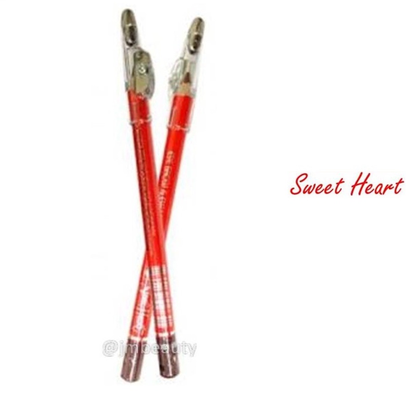 (แท้) Sweet Heart Eye Brow Pencil ดินสอเขียนคิ้ว สวีทฮาร์ท พร้อมกบเหลา