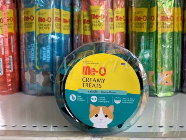 Me-o ขนมแมวเลีย 36 ซอง แบบกระปุก มีแบบคละรส - รูปที่ 6