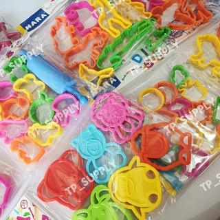 NARA Kids Tools แม่พิมพ์ดินน้ำมัน แม่พิมพ์พลาสติก สำหรับดินน้ำมัน ดินเบา แป้งโดว์ โฟมปั้น ดินปั้นทุกชนิด (เลือกชุด)