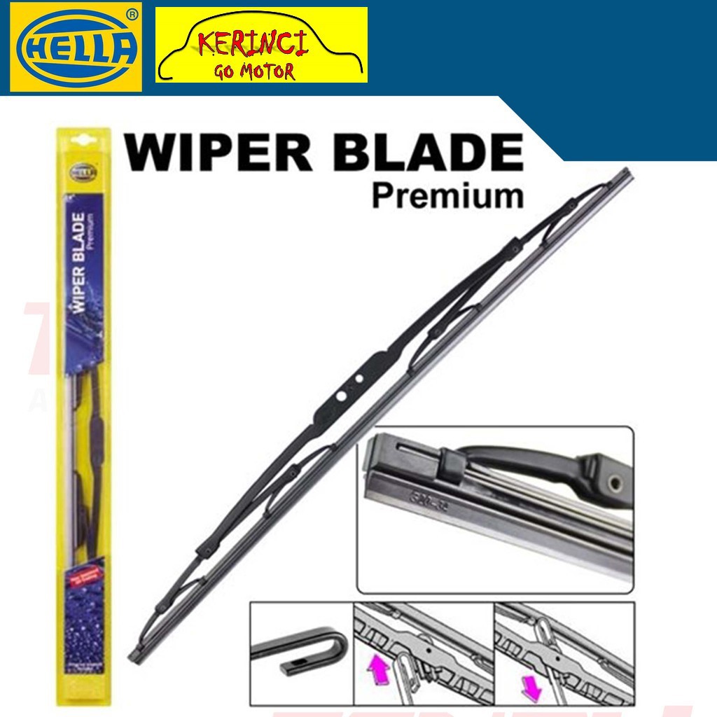 HELLA 22" PREMIUM WIPER BLADE - HELLA BLADE PREMIUM WIPER