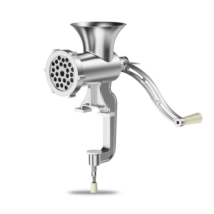 เบอร์12 เครื่องบดแบบใช้มือ เครื่องบดหมู มือหมุน ใบมีด 4 แฉก สินค้าไม่มีกล่อง