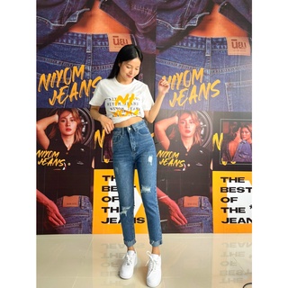 Niyom Jeans : รุ่น 1216 collection NYJ 40 mile กางเกงผู้หญิง