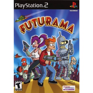 แผ่นเกมps2 Futurama ps2 แผ่นไรท์play2 แผ่นเพทู เกมps2