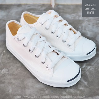 ผ้าใบทรง converse Jack ยี่ห้อ Mashare สีขาว ไซส์ 37-44