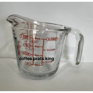 อุปกรณ์กาแฟ แก้วตวงขนาด 8Oz ยี่ห้อ ANCHOR HOCHING ของแท้ USA