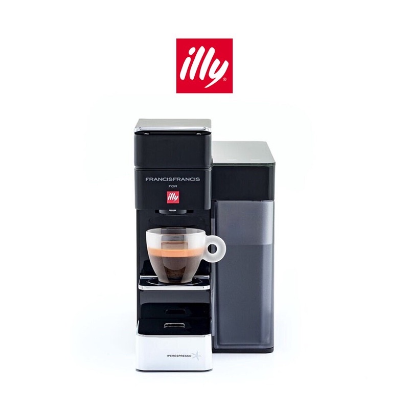 🔥ถูกที่สุด พร้อมส่ง🔥ILLY เครื่องชงกาแฟแคปซูล รุ่น Y5 สีดำ Y5 IPERESPRESSO COFFEE MACHINE CAPSULE BLACK