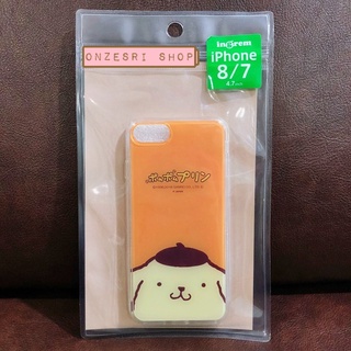 Case iPhone 8/7 from Japan แบบ Soft TPU ลาย Pompompurin สีส้ม